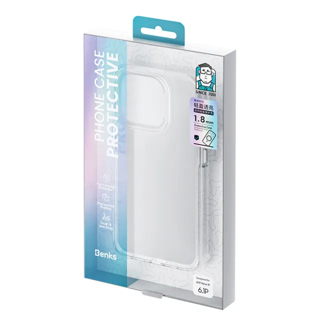 【Benks】iPhone 15 /Pro/Pro Max/Plus 精透系列 磁吸透明殼 抗氧化不泛黃 手機保護套