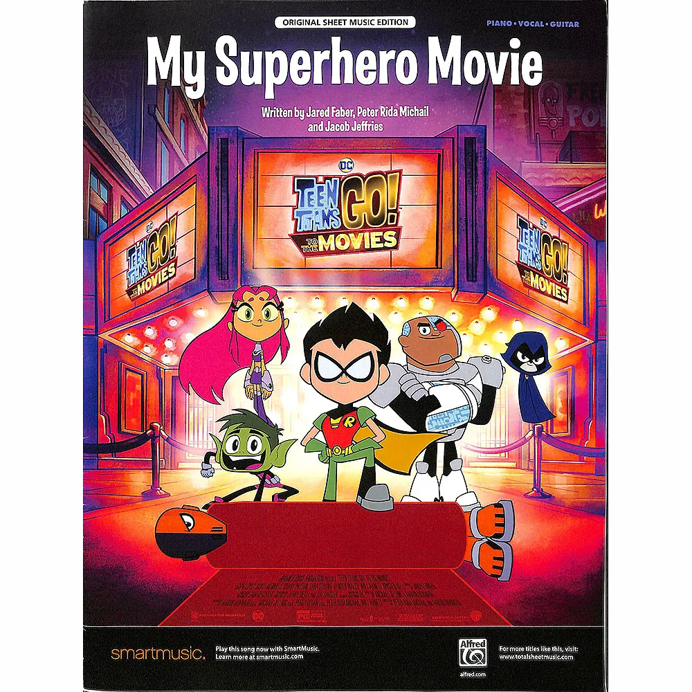 【Kaiyi Music 凱翊音樂】電影主題曲 My Superhero Movie 鋼琴/吉他/歌譜