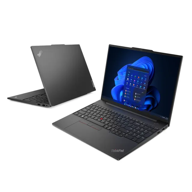 【ThinkPad 聯想】升級16G記憶體組★16吋i7商用筆電(E16/i7-1360P/8G/512G/W11H)