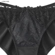 【aimerfeel】全蕾絲包覆前扣式內衣套裝 內褲-黑色(1500121-BL)