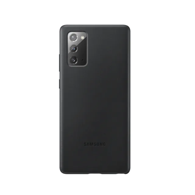 【SAMSUNG 三星】拆封新品 Galaxy Note20 原廠皮革背蓋(公司貨-盒裝)