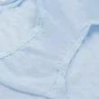 【Gennies 奇妮】孕婦內褲 典雅蕾絲高腰內褲(藍)