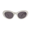 【Balenciaga 巴黎世家】貓眼膠框太陽眼鏡(BB0294SK-003 雙B LOGO)
