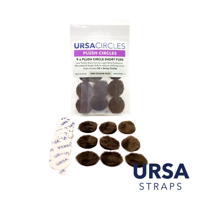 URSA Strap U-PC-9 麥克風隱藏系統 MINI麥 隱型短毛貼 棕色/黑色(公司貨)