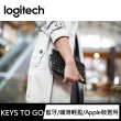 【Logitech 羅技】Keys-To-Go iPad藍芽鍵盤(黑色)