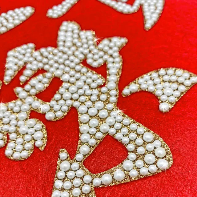 【GFSD 璀璨水鑽精品】水鑽毛氈春聯－富貴長樂