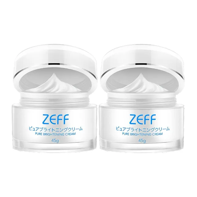日本 ZEFF 素顏霜45g 2入組#0000249#(日本 素顏霜 保濕 亮白 懶人神器)