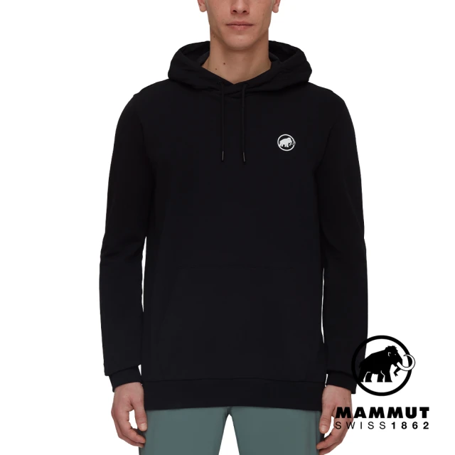 Mammut 長毛象 Mammut ML Hoody Men Original 機能休閒長袖帽T 男款 黑色 #1014-05320