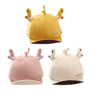 【bebehome】嬰幼兒可愛小鹿造型保暖帽(短檐寶寶遮陽帽/秋冬嬰幼兒帽)