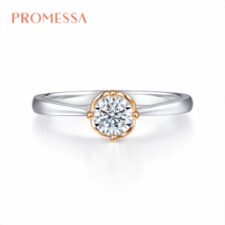 【PROMESSA】10分 同心系列 18K金鑽石戒指