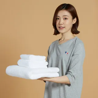 【YVONNE 以旺傢飾】純棉小方巾  30x30cm(白)