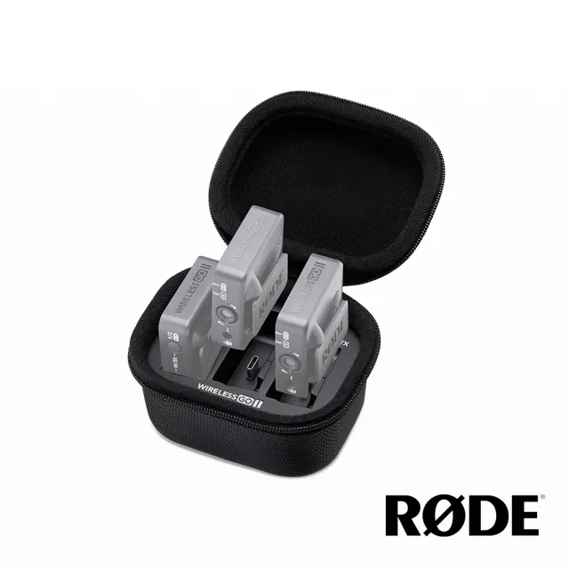 【RODE】Wireless GO II 一對二微型無線麥克風+充電盒Charge Case套組(公司貨)