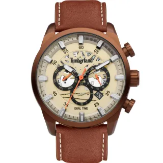 【Timberland】天柏嵐 越野軌跡時尚手錶-46mm(TDWGF2100604)