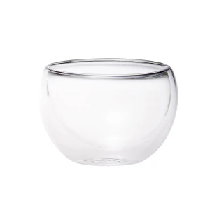 【Yihthai】耐熱雙層玻璃碗 300ml 1入 M號(玻璃碗 雙層玻璃碗)