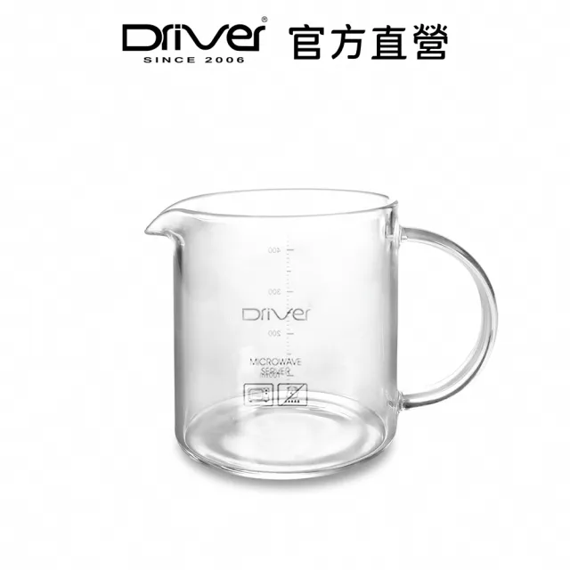 【Driver】耐熱玻璃壺-450ml(耐熱量杯 茶壺 煮茶壺 水壺 沖茶 咖啡壺)