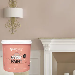 【dHSHOP】dH風格油漆 致親愛的波娃 棕色 限量聯名品牌款 獨家販售 1公升 虹牌油漆(室內牆面乳膠漆)