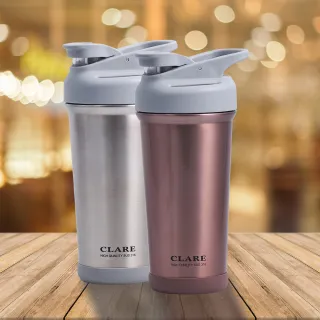 【CLARE 可蕾爾】CLARE 316不鏽鋼陶瓷冰霸杯-750ml-2支(冰霸杯)