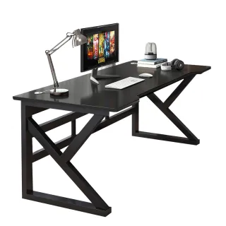 【木馬特實驗室】K型電競電腦桌-140公分(書桌 電腦桌 工作桌 辦公桌 居家辦公 桌子 木桌)