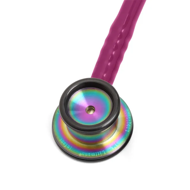 【3M】Littmann 嬰兒型聽診器 2157 草莓紅色管/炫彩聽頭(聽診器權威 全球醫界好評與肯定)