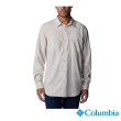 【Columbia 哥倫比亞 官方旗艦】男款-Silver Ridge™全新超防曬UPF50快排長袖襯衫-卡其(UAM16830KI/HF)