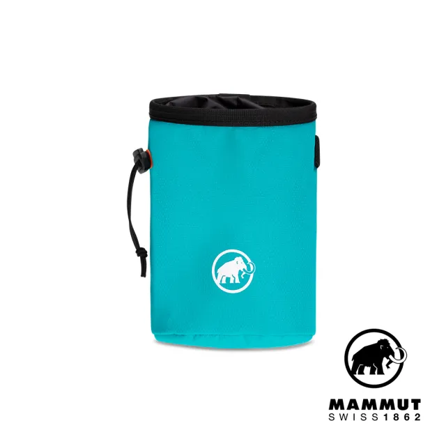 【Mammut 長毛象官方直營】Gym Basic Chalk Bag 多用途經典攀岩粉袋/側背包 暗綠瓷 #2050-00320