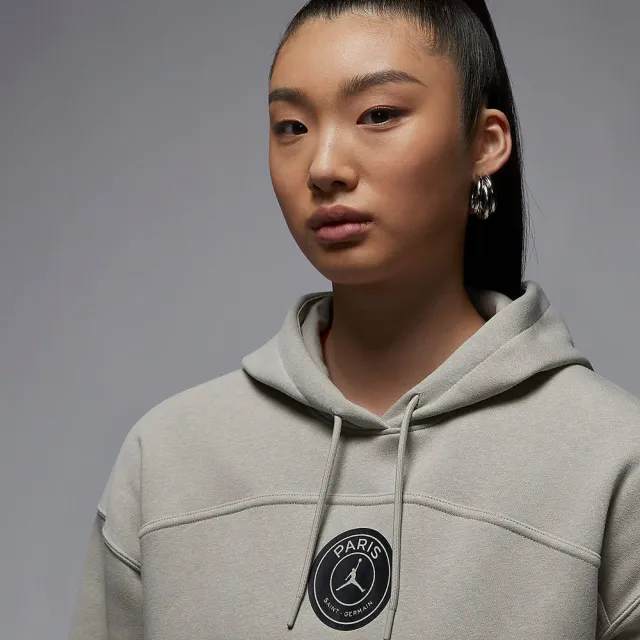 【NIKE 耐吉】連帽上衣 帽T 籃球 AS W J PSG HOODIE 23 女 灰(DZ3267230)