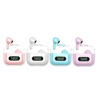 【GYEOL智域】V5.2三電量顯示 真無線雙耳藍牙耳機(半入耳式高音質耳機)