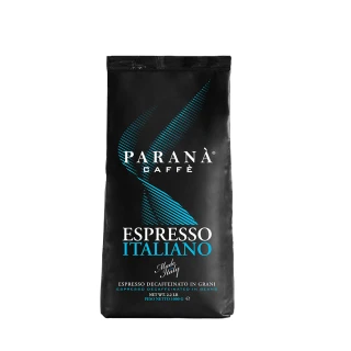 【PARANA  義大利金牌咖啡】低因濃縮咖啡豆1公斤(2024新鮮進口、義大利國家認證)
