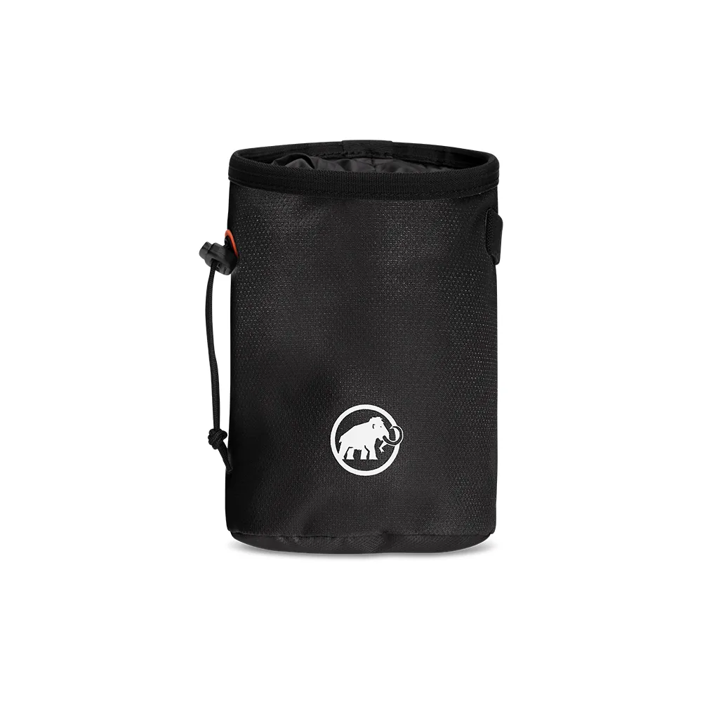 【Mammut 長毛象】Gym Basic Chalk Bag 多用途經典攀岩粉袋/側背包 黑色 #2050-00320