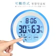 【Beroso 倍麗森】買一送一觸控智慧型多功能溫濕度計-兩色可選(時鐘 夜燈 寶寶房 開學 雨天 潮濕 電子鐘)