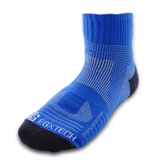 【EGXtech】中統多功8字款運動襪2雙組(P82深海藍)
