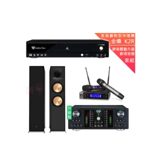 【金嗓】CPX-900 K2R+DB-7AN+JBL VM200+R-600F(4TB點歌機+擴大機+無線麥克風+落地式喇叭)