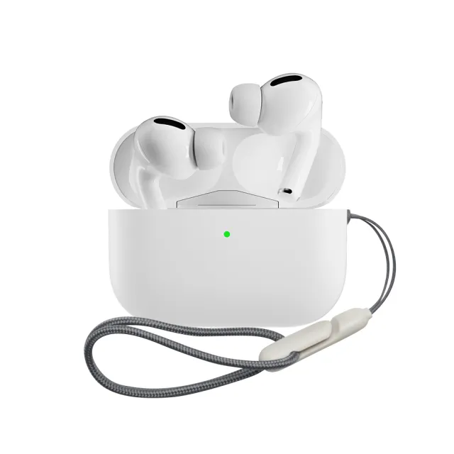 Apple 蘋果 獨家保護套+掛繩組AirPods Pro 2 (MagSafe充電盒)