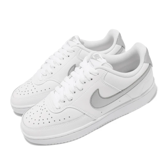 NIKE 耐吉NIKE 耐吉 WMNS NIKE COURT VISION LOW 白銀(CD5434-111)