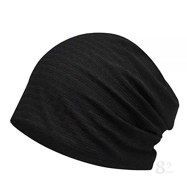 89 zone 日系優雅透氣棉質保暖 運動帽 堆堆帽 騎行帽 套頭帽 防風帽 包頭帽 堆堆帽 頭巾帽(黑/白/咖啡)
