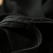 【初色】法式設計感拼接連身裙洋裝-黑色-98707(M-2XL可選)