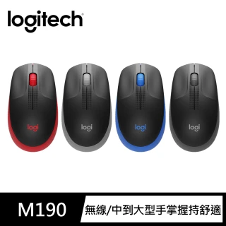 【Logitech 羅技】M190無線滑鼠