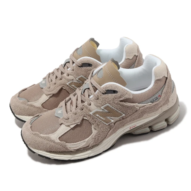 NEW BALANCE 休閒鞋 2002R 男鞋 女鞋 卡其 米白 麂皮 Y2K 復古 運動鞋 緩震 NB 紐巴倫(M2002RDL-D)