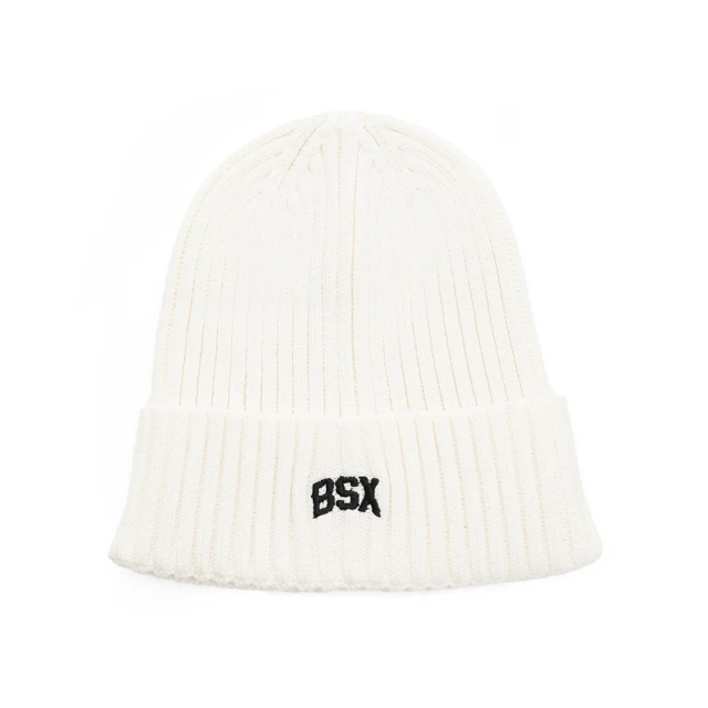 BSXBSX BSX針織毛帽(11 白色)