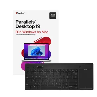 【Parallels】Desktop 19 for Mac+r雷柏K2800無線觸控鍵盤