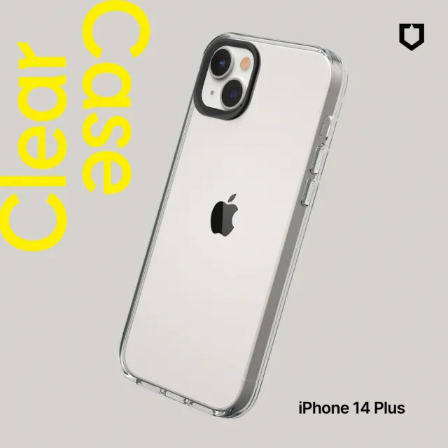 【RHINOSHIELD 犀牛盾】iPhone 14/14 Plus/14 Pro/14 Pro Max Clear透明防摔手機殼(抗黃終生保固)