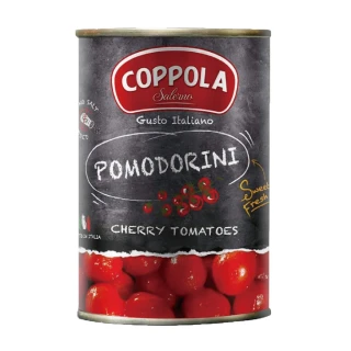 【Coppola】天然整粒小番茄 400gx1罐(櫻桃小番茄)