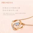 【PROMESSA】10分 同心系列 18K鑽石項鍊