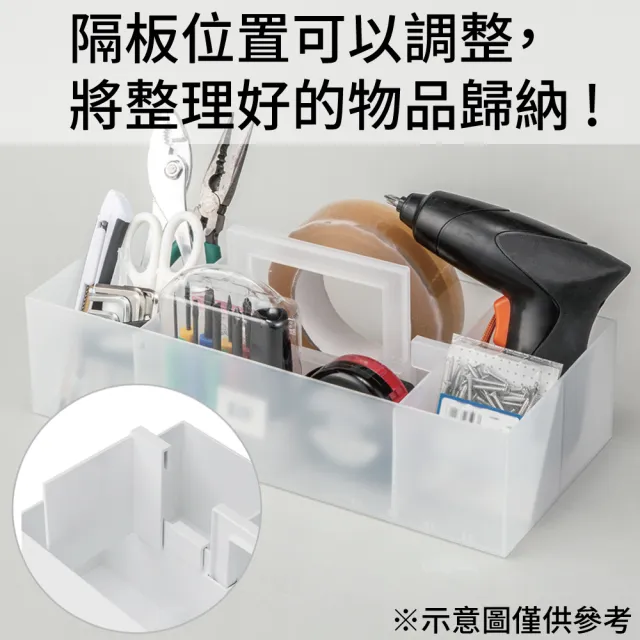 【NITORI 宜得利家居】文具用 手提收納盒 N INBOX CL(文具 收納 收納盒 N INBOX)