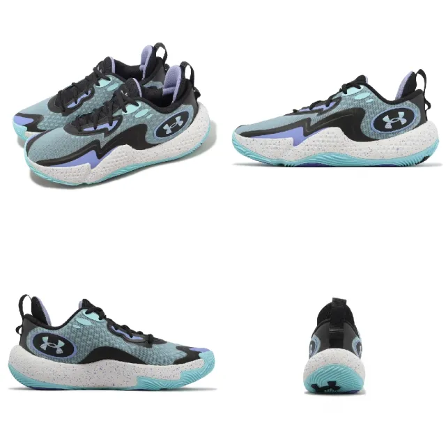 【UNDER ARMOUR】籃球鞋 Spawn SOS 男鞋 炮兵綠 黑 緩衝 半靴設計 運動鞋 UA(3026841300)