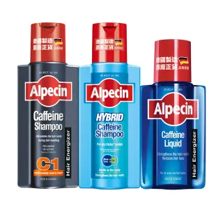 【Alpecin官方直營】咖啡因洗髮露 任選 250ml x2+咖啡因頭髮液200ml