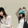 【ZOII 佐壹】日系糖果針織貝雷帽(馬卡龍 貝雷帽 帽子 穿搭配件 畫家帽 #106019)