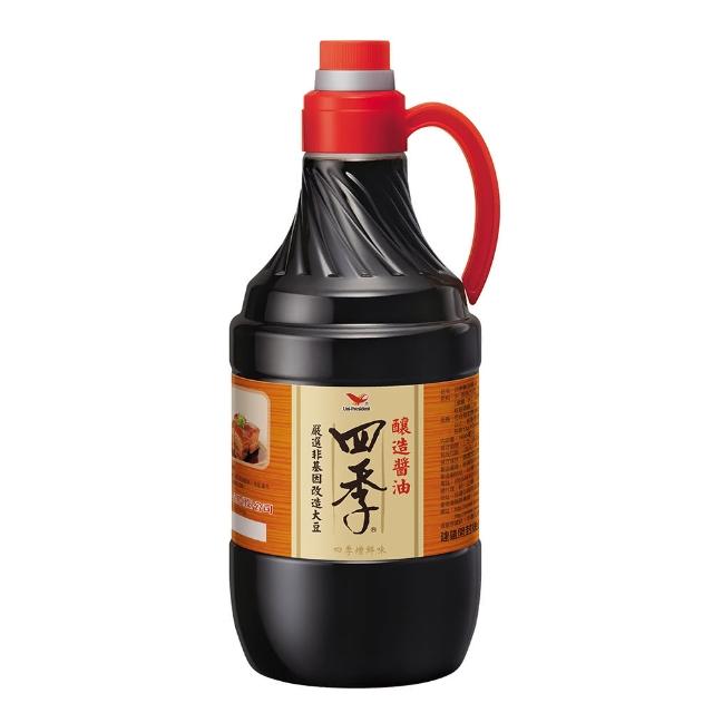 【四季】釀造醬油1600mlx1入 (TQF微笑標章)