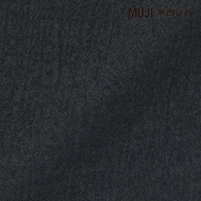 【MUJI 無印良品】萊賽爾混二重紗織枕套/50 深灰 50*70cm