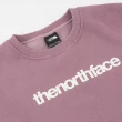 【The North Face】北臉 上衣 女款 長袖上衣 運動 W TNF BRANDING BRUSHED CREW 紫 NF0A86QFI0V